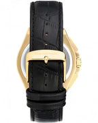 MASERATI Velocita Slim Chronograph Black Leather Strap R8871653001