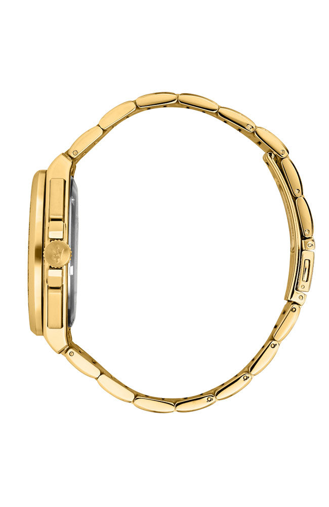MASERATI Velocita Chronograph Gold Stainless Steel Bracelet R8873652002