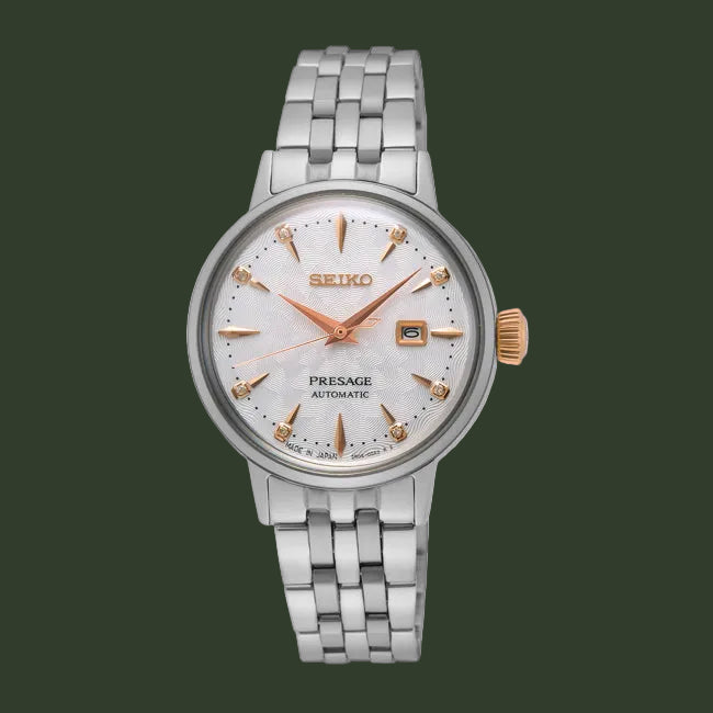 SEIKO Presage Cocktail Time 'Clover Club' Automatic Ladies` SRE009J1