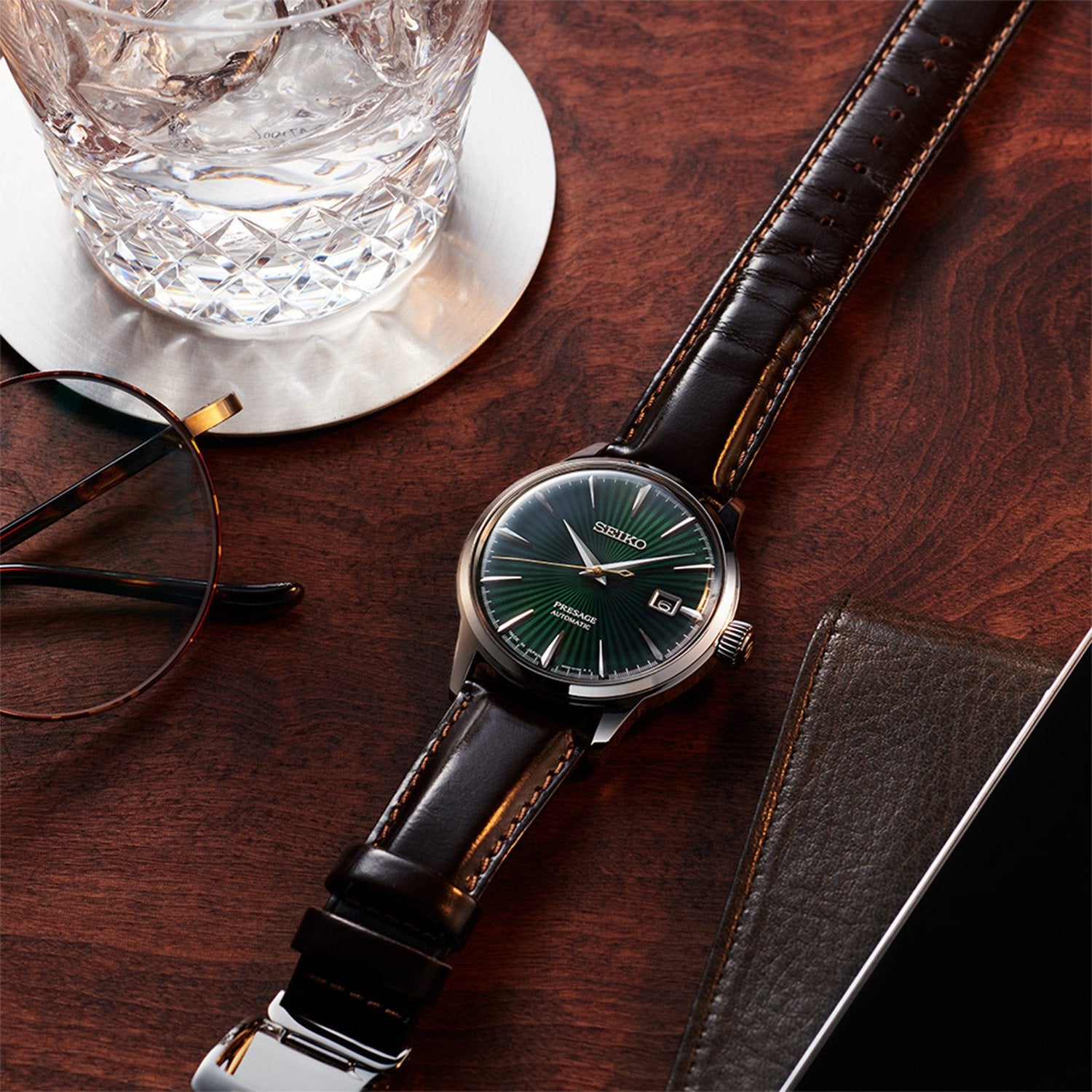 SEIKO Presage Cocktail Time: 'Mockingbird' Automatic SRPD37J1