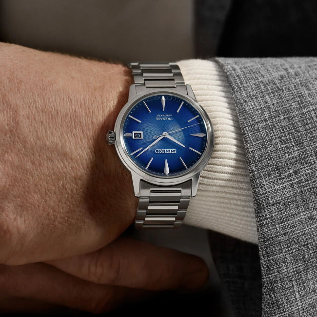 SEIKO Presage Cocktail Time 'The Aviation' Automatic Men`s SRPJ17J1