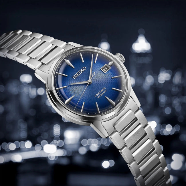 SEIKO Presage Cocktail Time 'The Aviation' Automatic Men`s SRPJ17J1