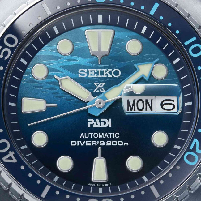 SEIKO Prospex 'Great Blue' Turtle Scuba PADI Special Edition Automatic SRPK01K1