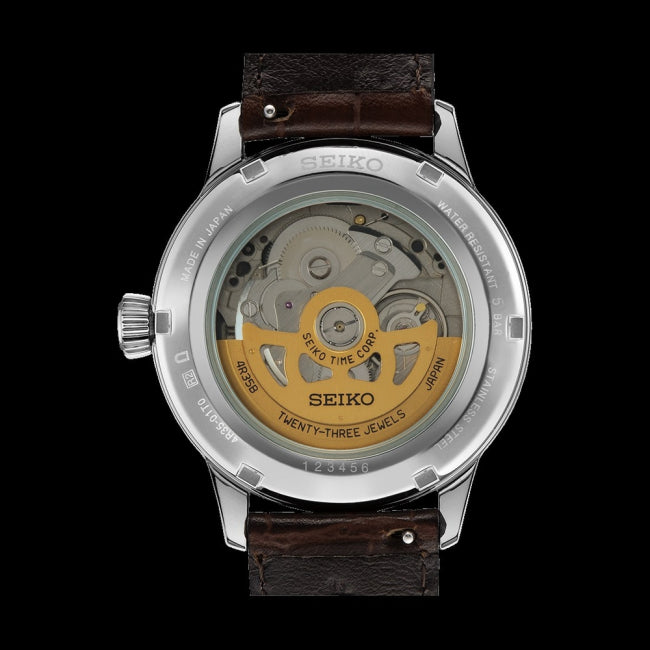 SEIKO Presage 'Midnight Blue Moon' Cocktail Time Automatic SRPK15J1