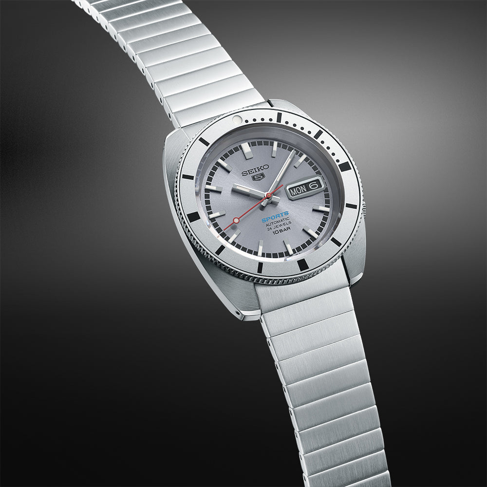 SEIKO 5 Sports 'Ash blue' 1968 Recreation L.E. Automatic SRPL03K1J