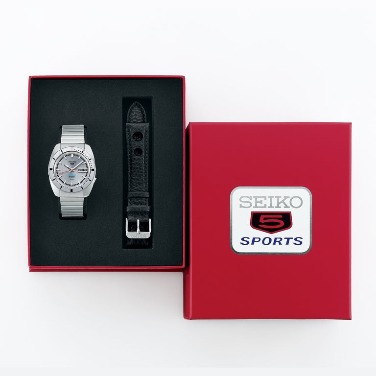 SEIKO 5 Sports 'Ash blue' 1968 Recreation L.E. Automatic SRPL03K1J