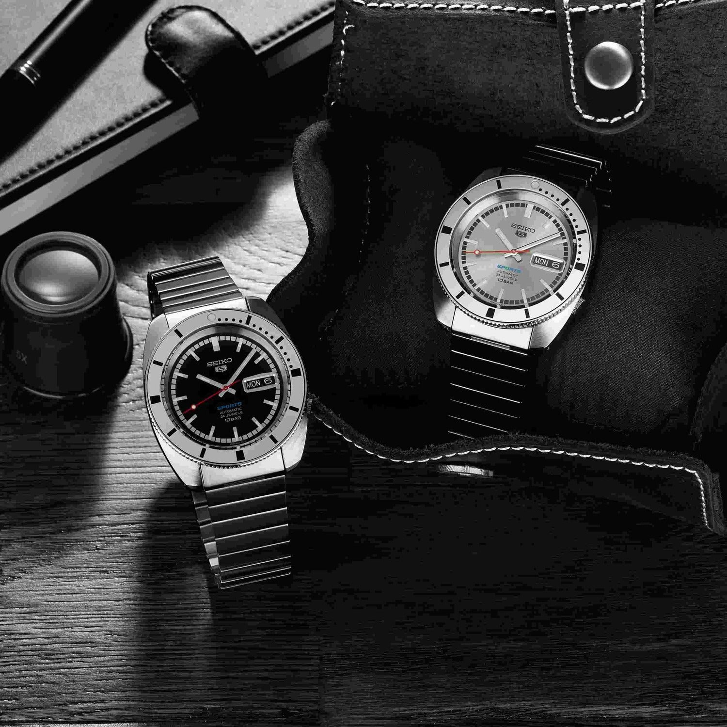 SEIKO 5 Sports 'Ash blue' 1968 Recreation L.E. Automatic SRPL03K1J