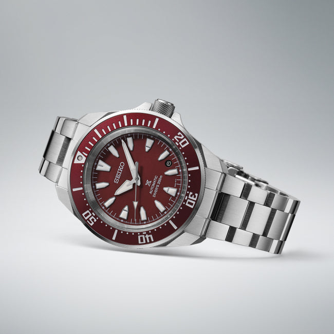 SEIKO Prospex 'Samurai' 4R Red Diver's Automatic SRPL11K1