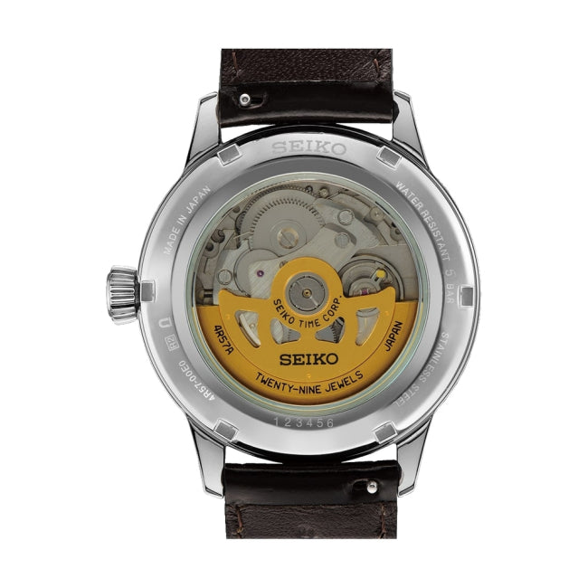 SEIKO Presage 'Midnight Mockingbird' Cocktail Time Power Indicator Automatic Men`s SSA459J1
