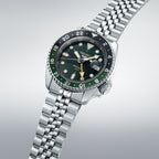 SEIKO 5 Sports 5 Sports SKX GMT Bi-Colour Green Automatic Men`s SSK035K1