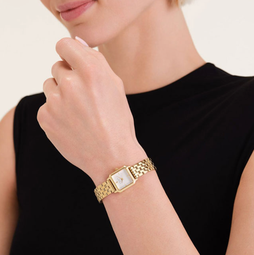 ROSEFIELD Boxelle Gold Stainless Steel Bracelet BWGSG-B01