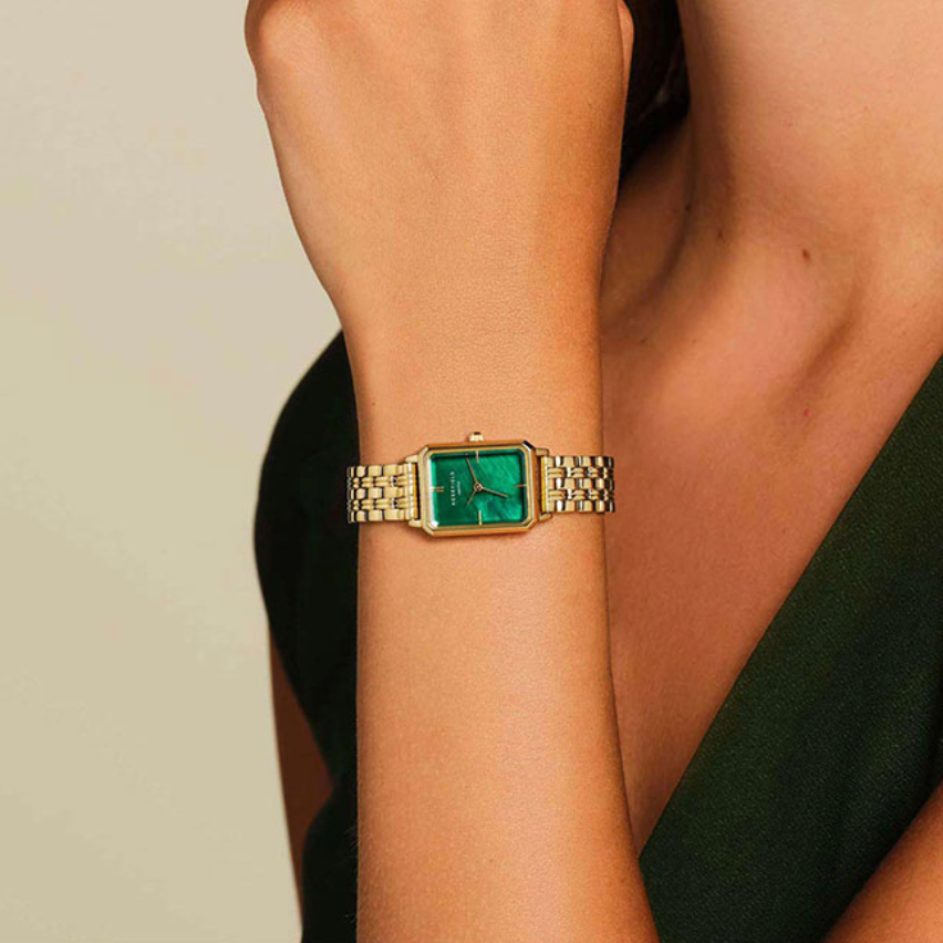 ROSEFIELD The Octagon XS Gold Stainless Steel Bracelet OEGSG-O79