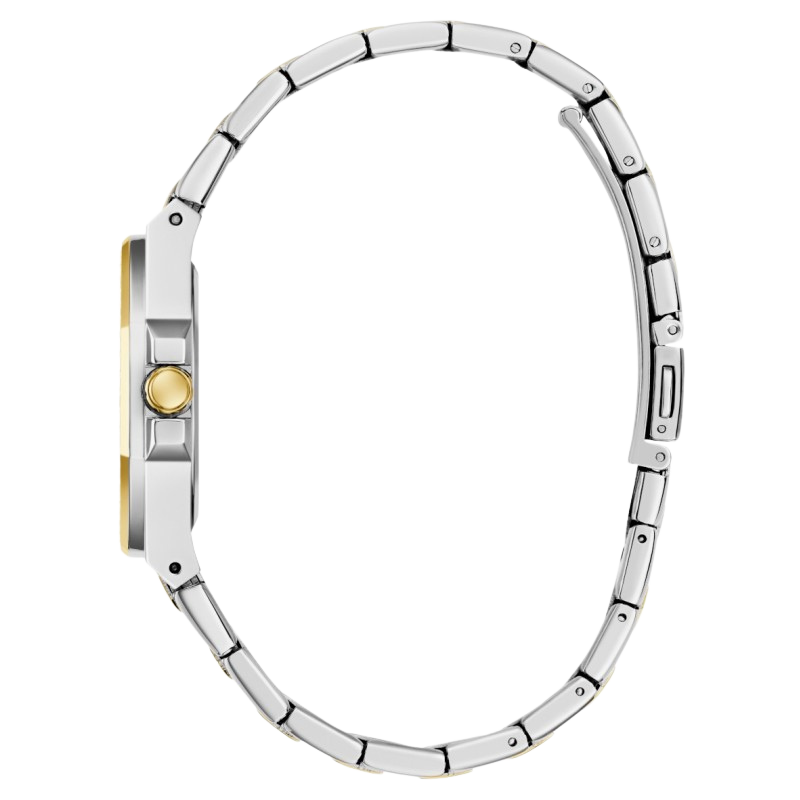 GUESS Contessa Yellow Gold-Silver Stainless Steel Bracelet GW0877L5