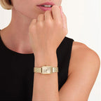 ROSEFIELD Octagon XS Gold Stainless Steel Bracelet OCGSG-082
