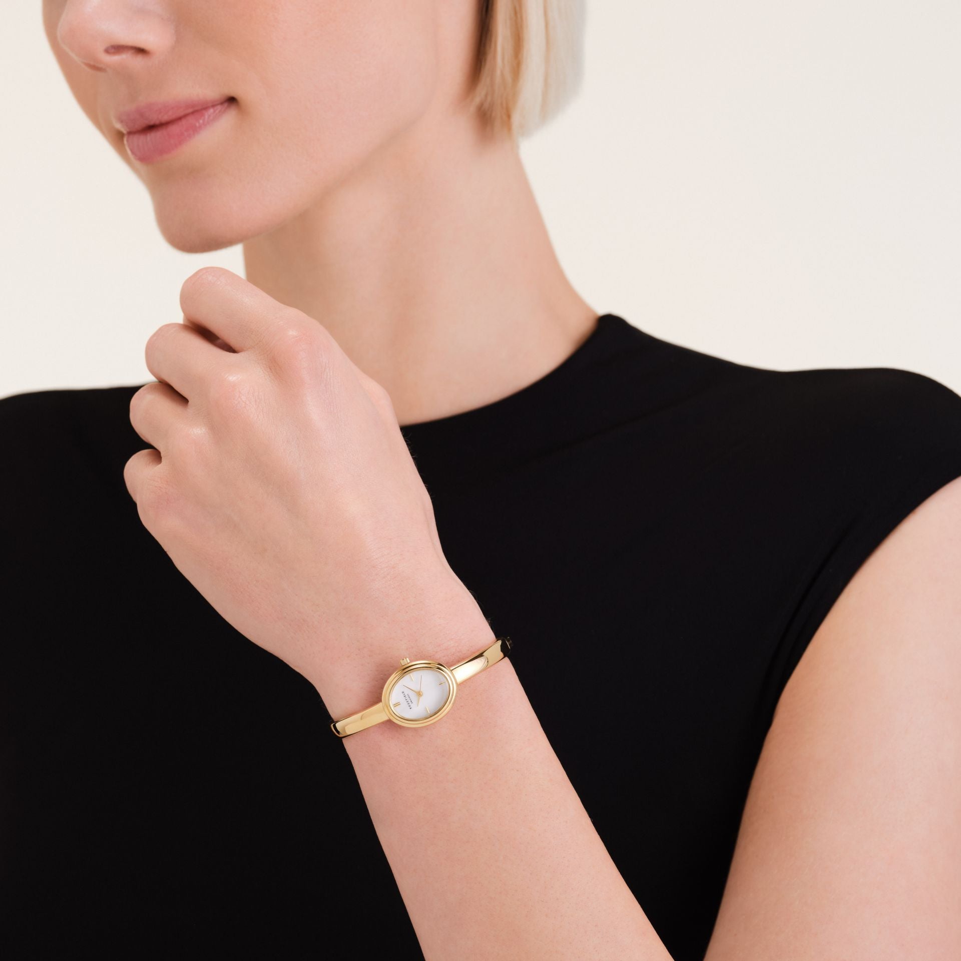 ROSEFIELD Bangle Oval Gold XS STWGSG-ST06