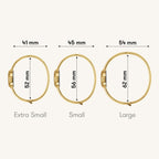 ROSEFIELD Bangle Oval Gold XS STWGSG-ST06